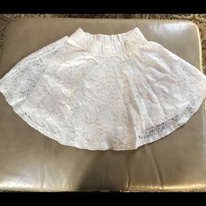 Hollister mini skirt.